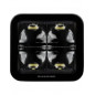 Faro LED Cuadrado de trabajo HELLA Black Magic Cube 3,2" 40W 12/24V