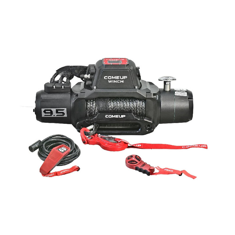 COMEUP WINCH SOLO 9.5 RS/12V 4.309kg Cable sintético - FYVAR 4x4