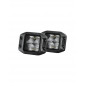 Faro LED Cuadrado Empotrable de trabajo HELLA Black Magic Cube 3,2" 40W 12/24V Pack 2 Unidades