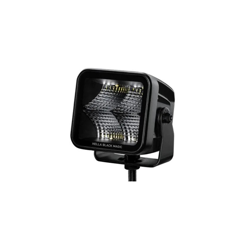 Faro LED Cuadrado de trabajo HELLA Black Magic Cube 3,2" 40W 12/24V