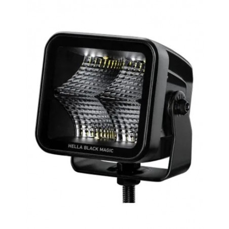 Faro LED Cuadrado trabajo HELLA Black Magic Cube 3,2" 40W - FYVAR 4x4