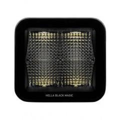 Faro LED Cuadrado trabajo HELLA Black Magic Cube 3,2" 40W - FYVAR 4x4