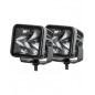 Faro LED Cuadrado de trabajo HELLA Black Magic Cube 3,2" 40W 12/24V Pack 2 unidades