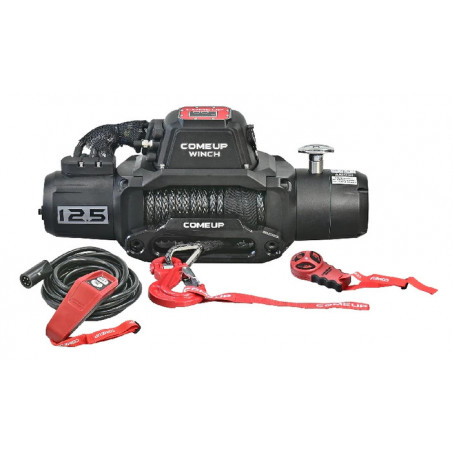 COMEUP WINCH SOLO 12.5 RS/12V 5.670kg Cable sintético - FYVAR 4x4