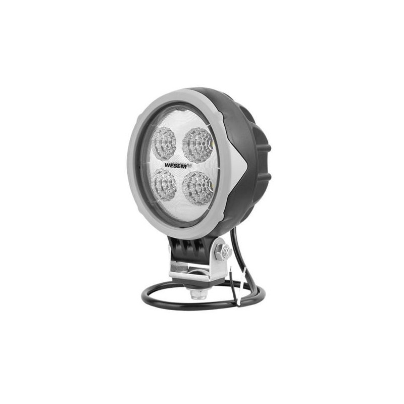 Faro LED de trabajo Ovalado WESEM CRV2C.56100 Gris 22W 12/24V