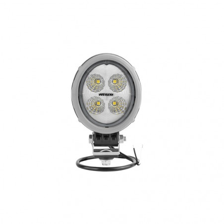 Faro LED de trabajo Ovalado WESEM CRV2C.56100 Gris 22W 12/24V