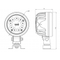 Faro LED redondo de trabajo WAS 1154 66W 12/24V