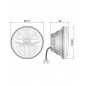 Faro LED Homologado Redondo 7" WESEM EGC1.55400 12/24V