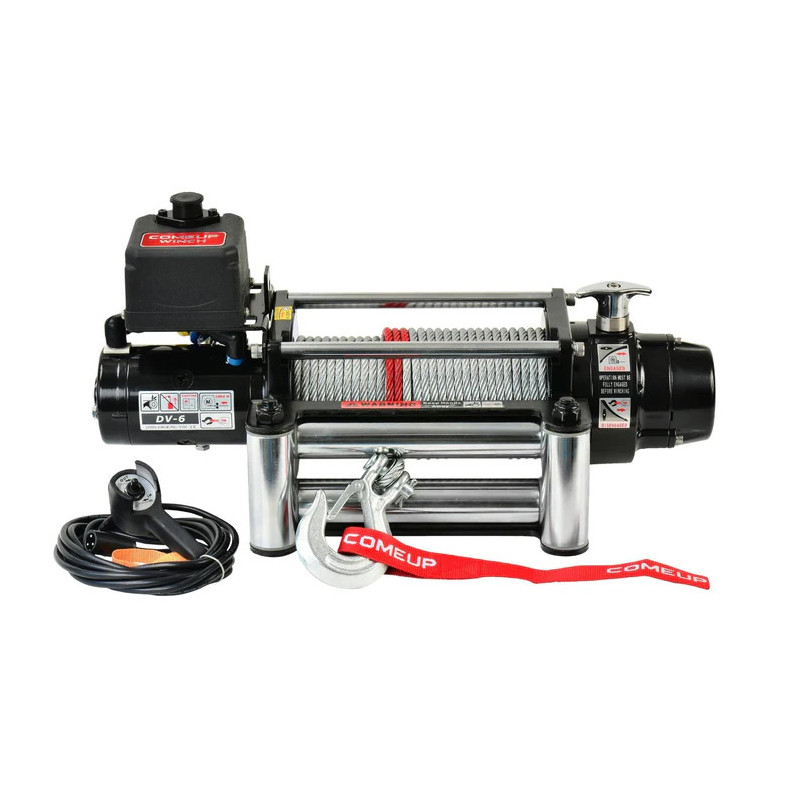 COMEUP WINCH DV-6 L/12V 2.722kg Cable de acero