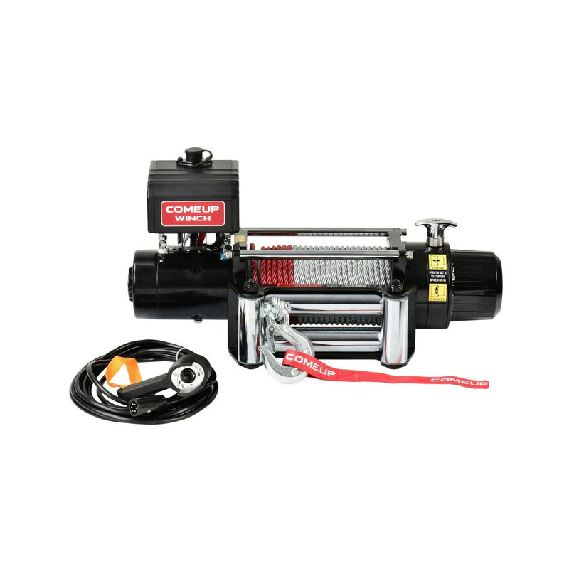 COMEUP WINCH DV-9/12V 4.082kg Cable de acero