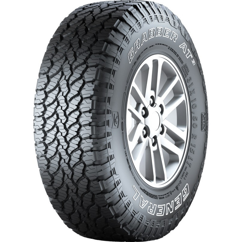 GENERAL TIRE 225/75HR16 108H XL GRABBER AT3 Carretera 50% / campo 50%