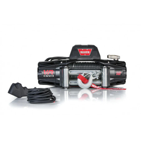 WARN VR EVO 12/12V 5.443kg Cable de acero - FYVAR 4x4