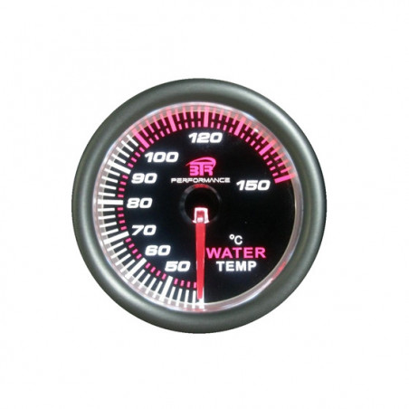 Reloj temperatura de agua BTR fondo negro - FYVAR 4x4