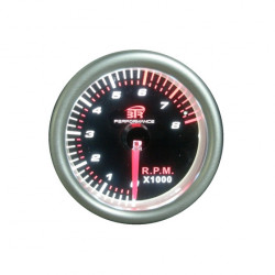 Reloj tacómetro 8.000RPM BTR fondo negro Gasolina - FYVAR 4x4