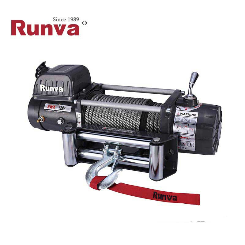 Runva EWX9500UW-12V 4.309kg - 9.500lb Cable acero