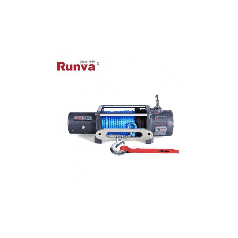 Runva EWX9500UWS-12V 4.309kg - 9.500lb Cable Sintético (Plasma)