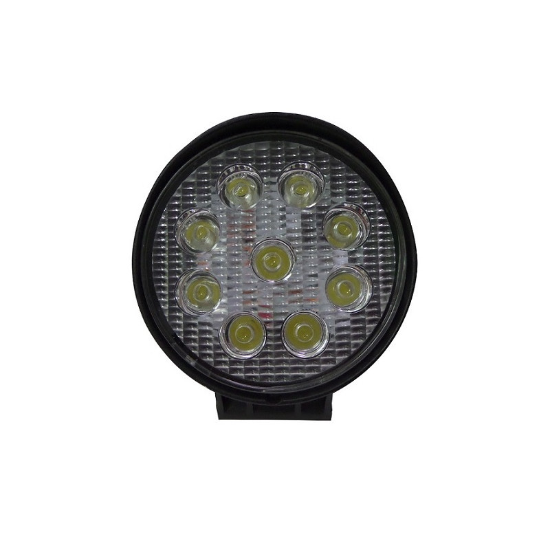 Foco LED redondo de trabajo BTR 12cm de diámetro, 27W, 12/24V