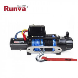 Runva EWB9500SWS-12V 4.309kg 9.500lb IP67, Cable sintético - FYVAR4x4