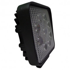 Foco LED cuadrado de trabajo BTR 11x11cm, 27W, 12/24V - FYVAR 4x4