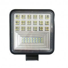 Foco LED cuadrado de trabajo BTR 10,5x10,5cm, 38W, 12/24V - FYVAR 4x4