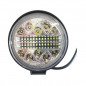 Foco LED redondo de trabajo BTR 11cm de diámetro, 34W, 12/24V