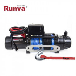 Runva EWB9500QWS-12V 4.309kg 9.500lb IP67 Cable Sintético - FYVAR 4x4