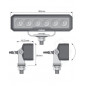 Barra LED de trabajo OSRAM VX150-WD 16cm, 15W, 12/24V