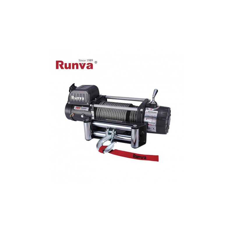 Runva EWX10000UW-24V 4.536kg - 10.000lb Cable de acero