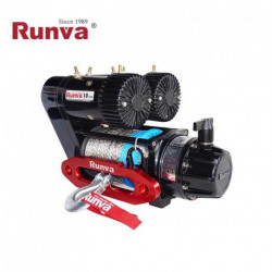 Runva EWS10000AS-12V 4.536kg - 10.000lb Bimotor Cable Plasma FYVAR4x4