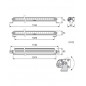 Barra LED homologada OSRAM FX1000-CB SM GEN 2 107,4cm,  140W, 12/24V