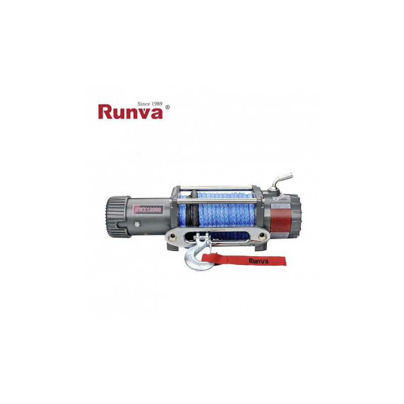 Runva EWX12000UWS-12V 5.443kg - 12.000lb Cable sintético (Plasma)