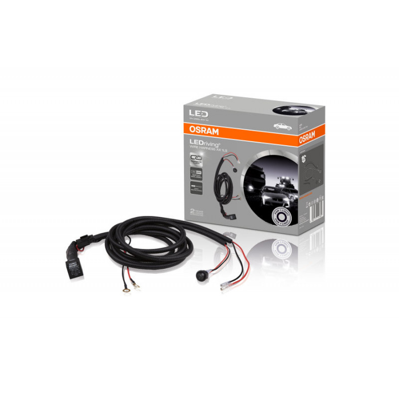 Cableado simple OSRAM para instalar barra LED LEDDL ACC 101