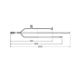 Cableado simple OSRAM para instalar barra LED LEDDL ACC 101