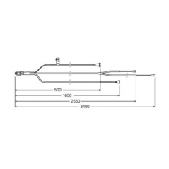 Cableado doble OSRAM para instalar 2 barras LED LEDDL ACC 102 FYVAr4x4