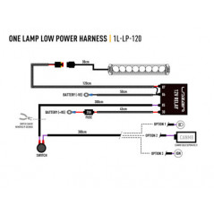 Cableado LAZER para instalar barra LED con luz de posición - FYVAR 4x4