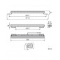 Barra LED homologada OSRAM Slim SX500-SP 55,6cm, 46W, 12/24V