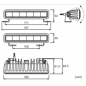 Barra LED homologada OSRAM SX180-SP 18,2cm, 14W, 12/24V