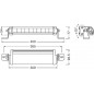 Barra LED homologada OSRAM FX250-SP 40cm, 35W, 12/24V