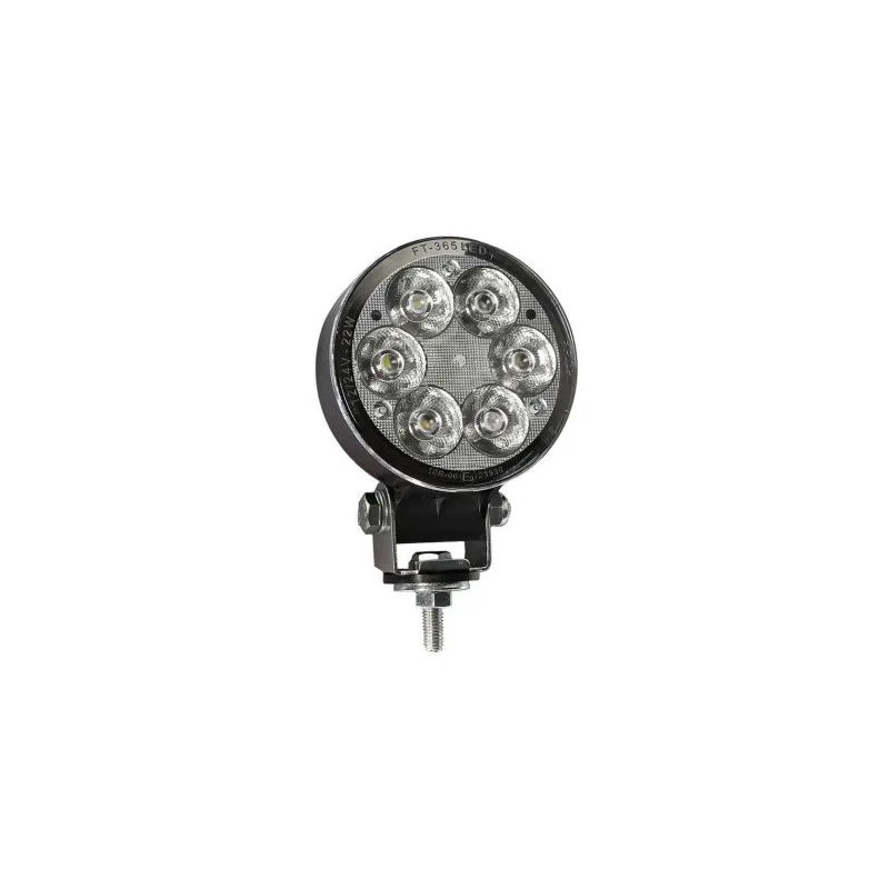 Faro LED redondo de trabajo Fristom FT-364 22W 12/24V