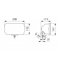 Faro LED Rectangular homologado HELLA Jumbo 1FE 016 773-101 8W 12/24V